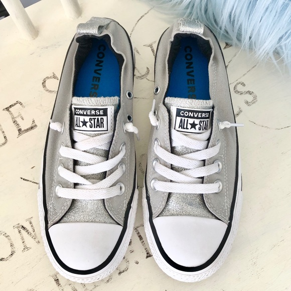 Converse Shoes - Converse, All Star, Shoreline, Classic, Slip On Sneakers, Womens, Size 6.5, Grey